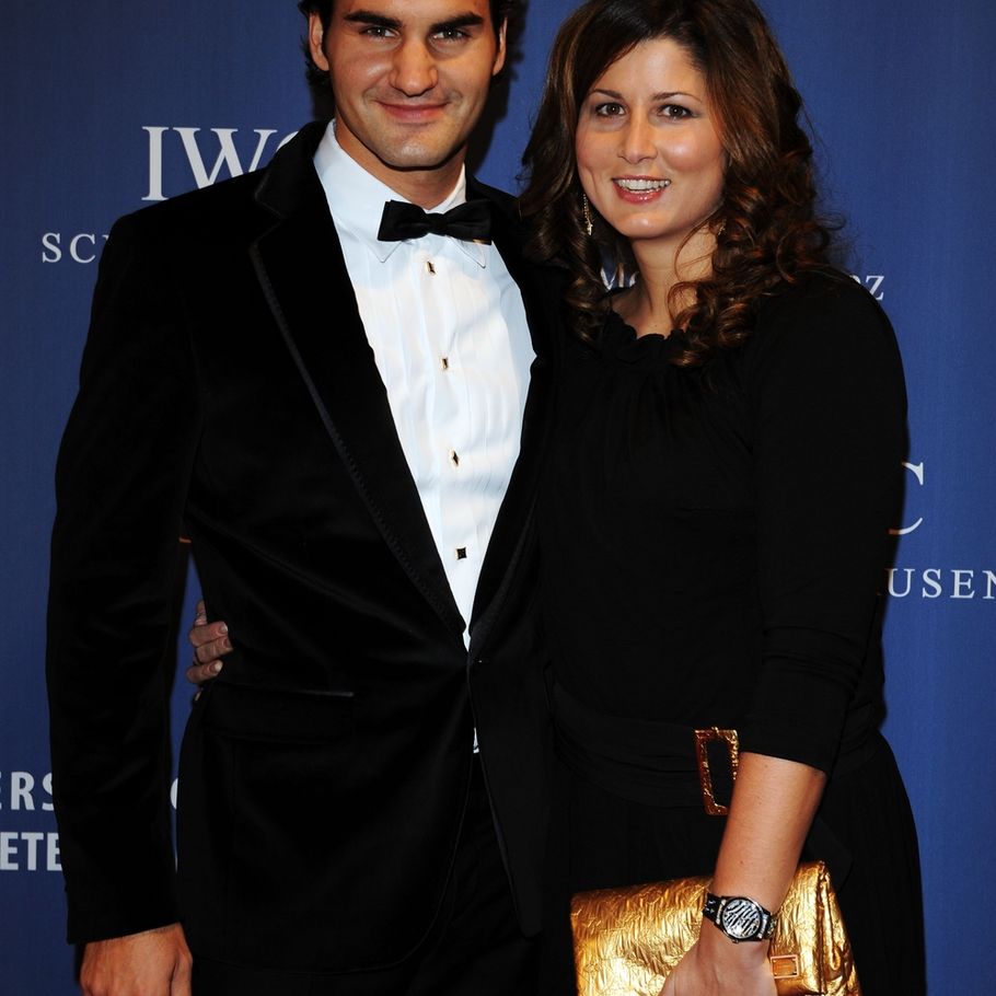 Federer fik tvillingepiger billede pic