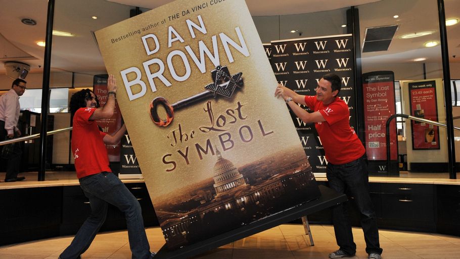 Succes-forfatteren Dan Browns nye bog er trykt i foreløbig 6,5 mio. eksemplarer. (Polfoto)