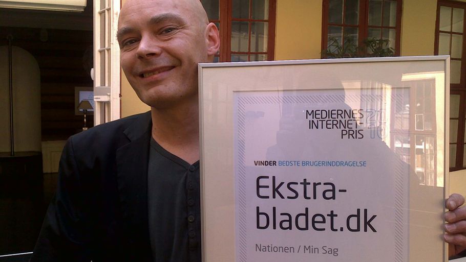 Ekstra Bladets Anders Kjærulff Christensen modtog prisen.