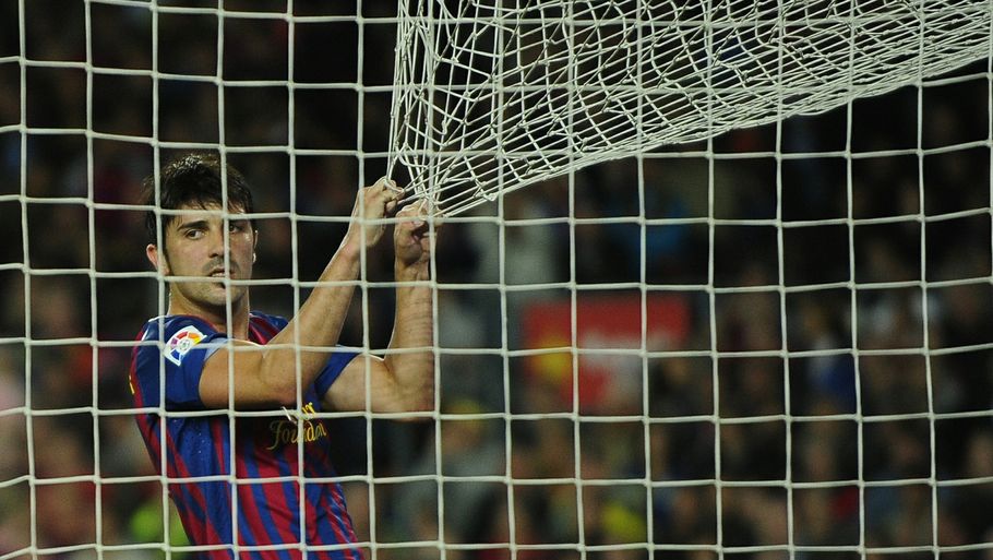 David Villa indgår fortsat i planerne på Camp Nou. (Foto: AP)