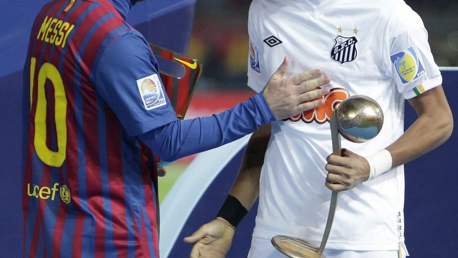 Messi vandt duellen mod Neymar. (Foto: AP)