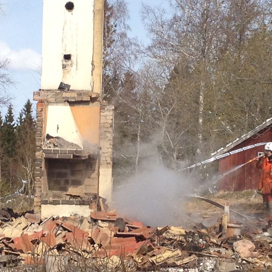 Seks danskere døde ved brand i Sverige