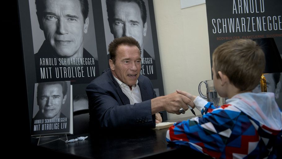 Den østrigsk-fødte filmstjerne og tidligere guvernør i Californien Arnold Schwarzenegger har fået nyt job som chefredaktør for to magasiner om bodybuilding. (Arkivfoto: Jakob Jørgensen)