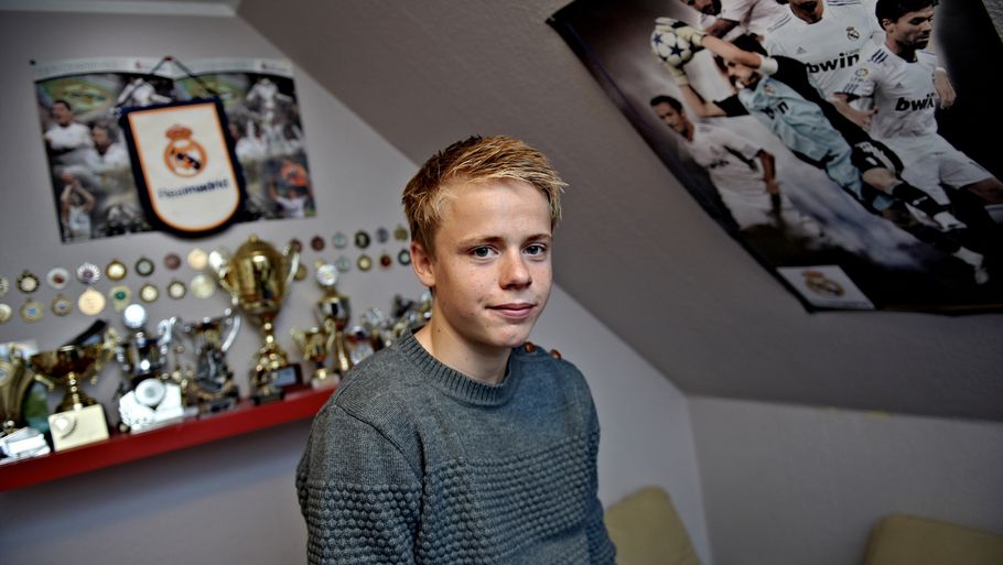Markus Bay var ombejlet, inden han rejste til Ajax i 2013. Nu ser det ud til, han forlænger kontrakten. (Foto: Tariq Mikkel Khan)