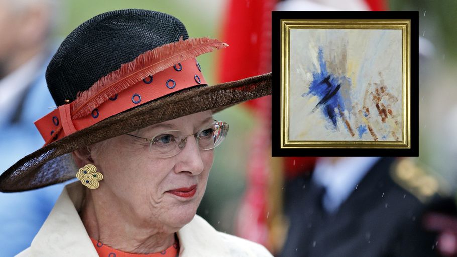 Der er endelig bud efter Margrethes maleri (Foto: Jens Dresling)