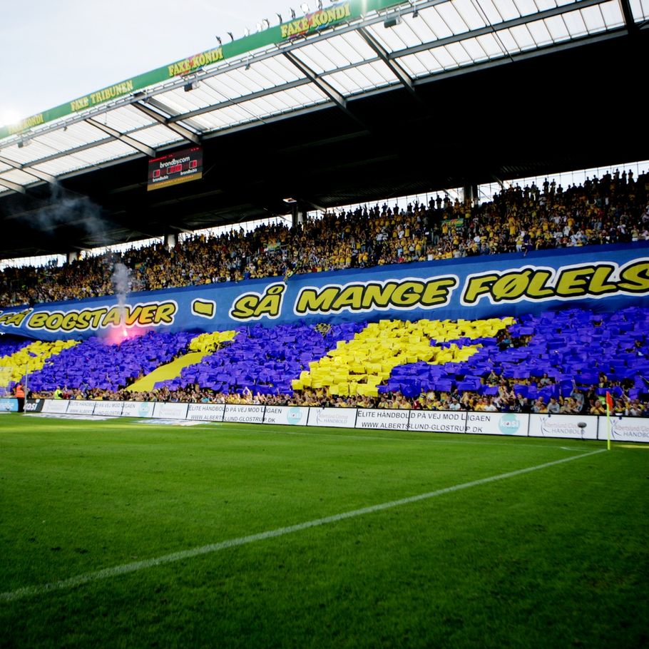 Brøndby-fans i protest Vi stopper festen