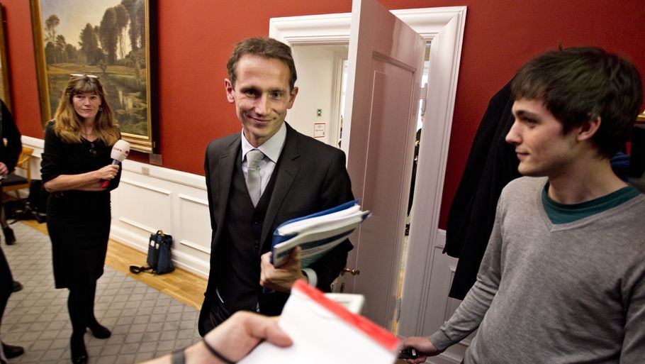 Venstres næstformand Kristian Jensen mener, at det kun er naturligt, at Venstre folk har talt om og holdt møder om Helle Thorning-Schmidts skattesag. (Foto: Jens Dresling)