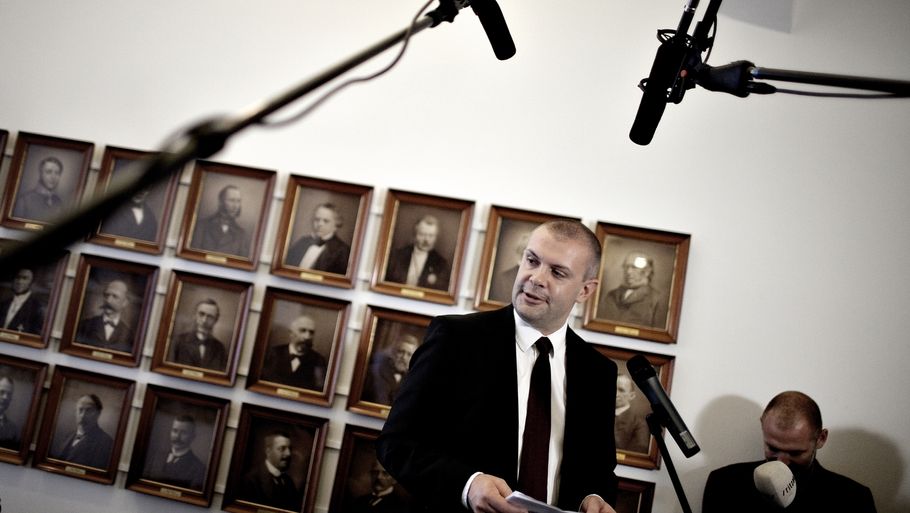 Finansminister Bjarne Corydon (S) forsøgte at påvirke Skat København under valgkampen (Foto: Polfoto)