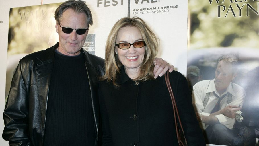 Sam Shepard sammen med skuespilleren Jessica Lange, som han dannede par med fra 1982 til 2009. Foto: AP
