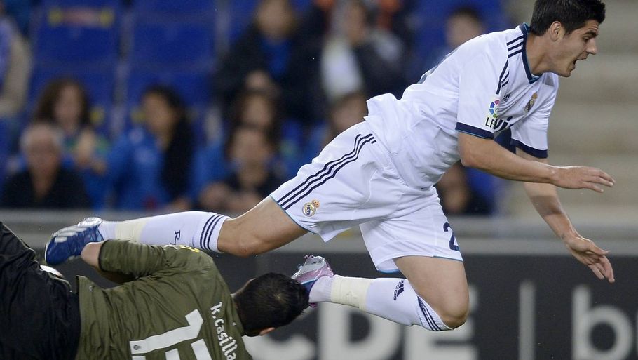 Alvaro Morata har været sat i forbindelse med adskillige europæiske topklubber. (Foto: AP)