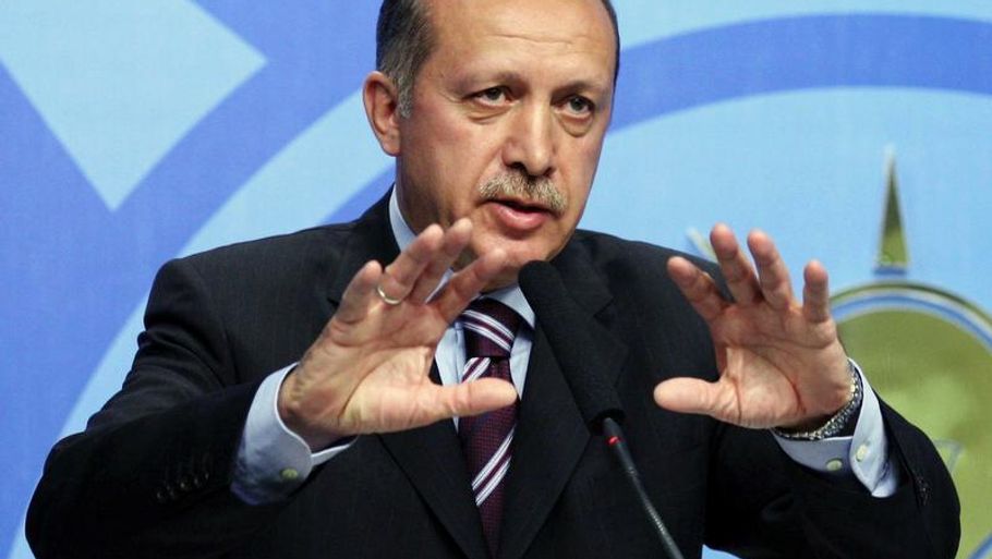 Recep Tayyip Erdogan, Tyrkiets premierminister, udtrykker beklagelse over drab på civile kurdere. Foto: AP