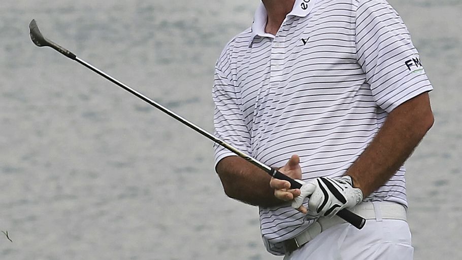 Gad vide, om Thomas Bjørn er forsikret 'mod' hole-in-one? For golfspillere på hans niveau kan det måske betale sig... (Foto: AP)