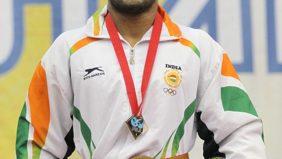 Den indiske bryder Kumar Sushil fik tilbudt millioner for at tabe VM-finalen i 2010. Det afslog han og vandt senere guld. (Foto: RIA-Archive)