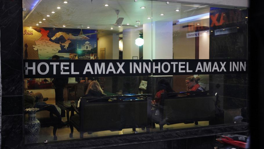 Hotel Amax Inn hvor den danske kvinde boede. (Foto: AP/ Altaf Qadri)