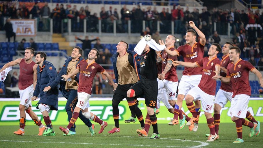 AS Roma gjorde kort proces med Livorno. (Foto: ANSA)