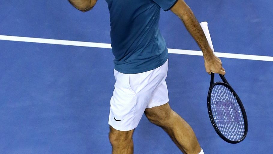 Roger Federer klar til kvartfinalen. (Foto: AP)