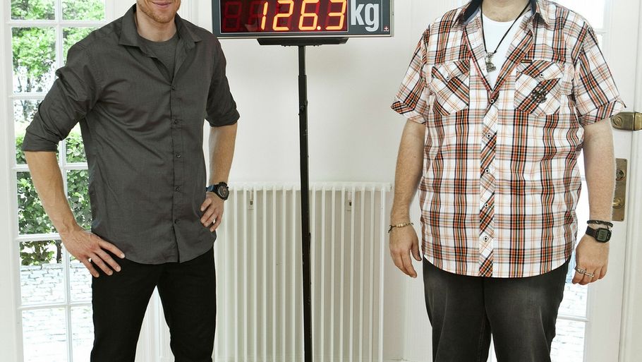 Flemming og Henrik Duer svært tilfredse med slut-resultatet. (Foto: TV3)