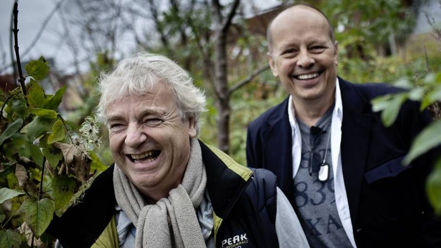 Michael Bundesen (til venstre) og Michael Hardinger støtter op om kampen for et forbud mod at omskære danske drengebørn. (Foto: Thomas Lekfeldt)