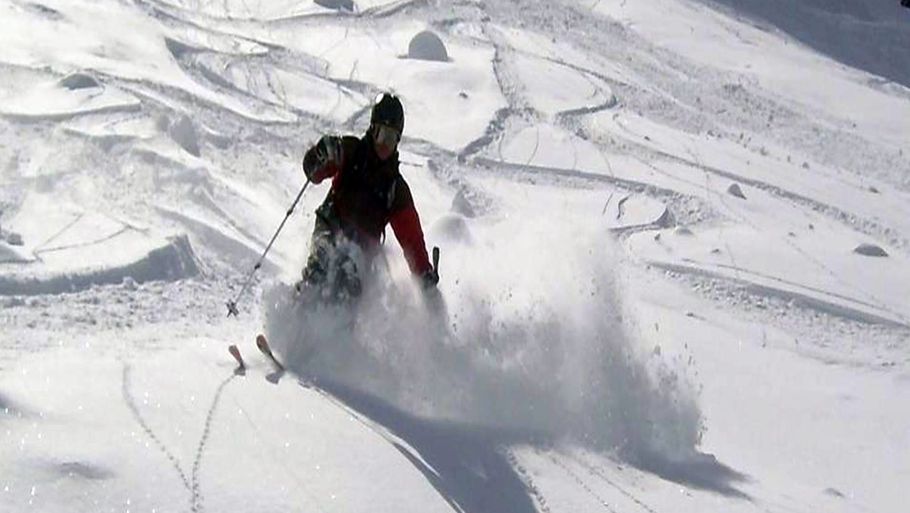 Karsten Strange var en erfaren skiløber og en rigtig vovehals. (Foto: Facebook)