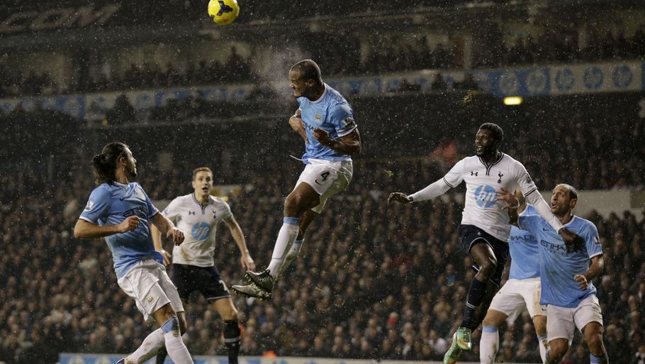 Manchester City var flyvende mod Tottenham og besejrede Eriksen og Co. med 5-1. (Foto: AP)