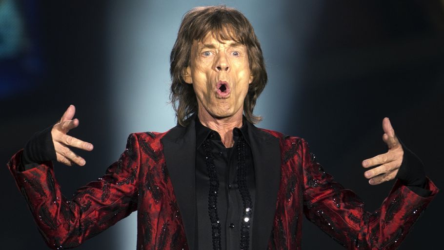 Milliardæren Mick Jagger i front for The Rolling Stones, der er verdens vel nok største, ældste og dyreste rockband. Foto: AP