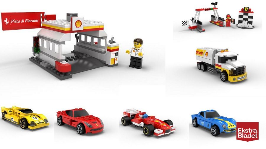 Lego vender tilbage hos Shell Bladet