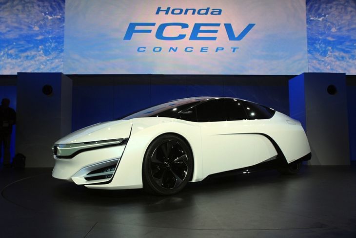 Hondas brint-konceptbil FCEV. (Foto: PR)