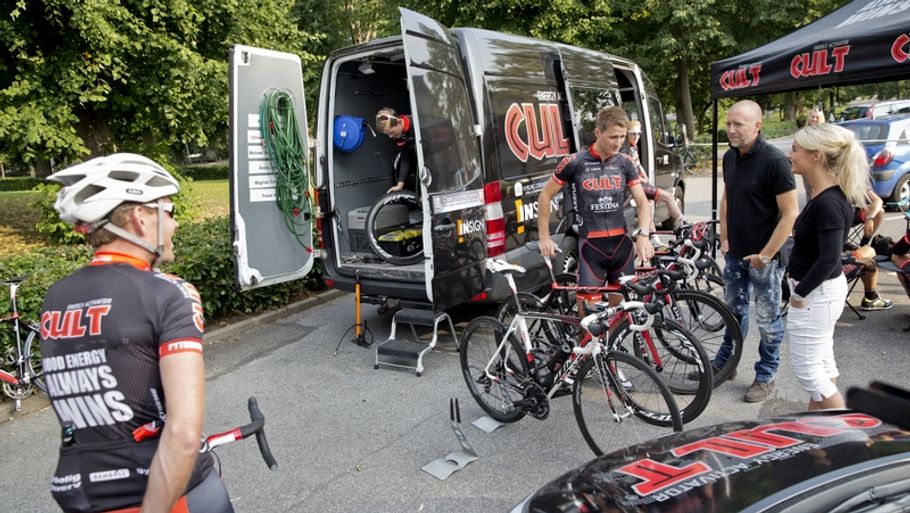 Team Cult Energy skal på en stor opgave i det store cykelløb Amstel Gold Race. (Foto: Casper Dalhoff)