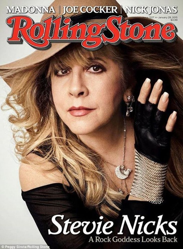 On the cover of Rolling Stone, som Dr. Hook sang i gamle dage.