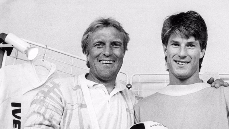 Michael Laudrup skiftede i 1982 fra KB til Brøndby IF, hvor han spillede under blandt andre sin onkel, Ebbe Skovdahl. (Polfoto: Asger Sessingø)