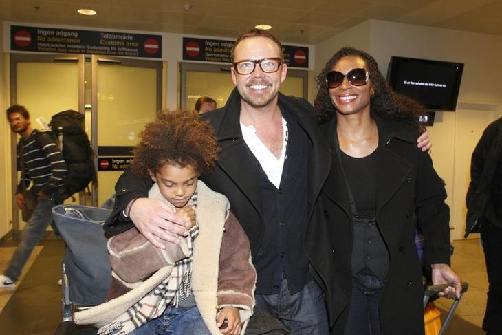 Familien var samlet i København, da Soulshock i 2010 var dommer i 'X Factor'. (Foto: All Over Press)