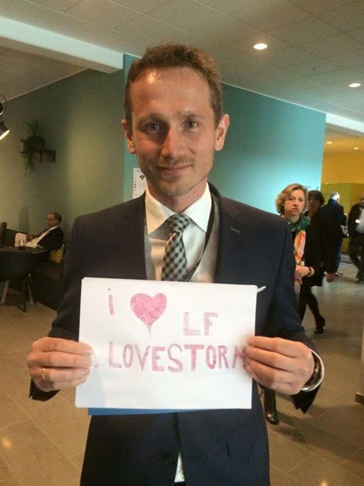 Venstres næstformand, Kristian Jensen, bakker også op om Lovestorms budskab. (Foto: Facebook)