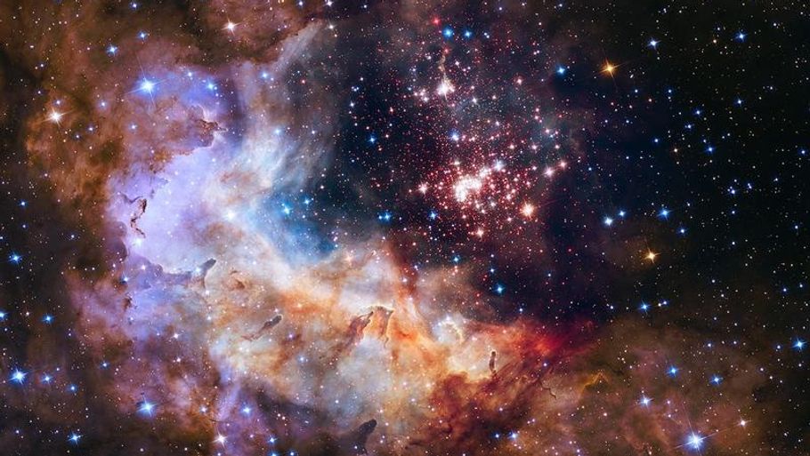 Billede taget af NASAs Hubble Teleskop, som den mulige niende planet har gemt sig for. (Foto: NASA)