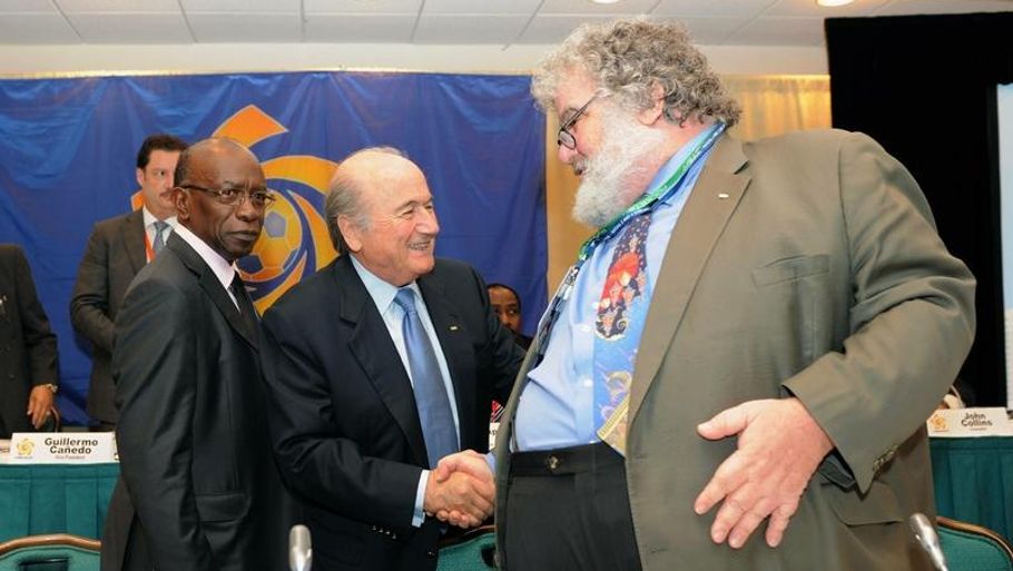 Chuck Blazer i selskab med tidligere FIFA-præsident Sepp Blatter. (Foto: All Over Press)