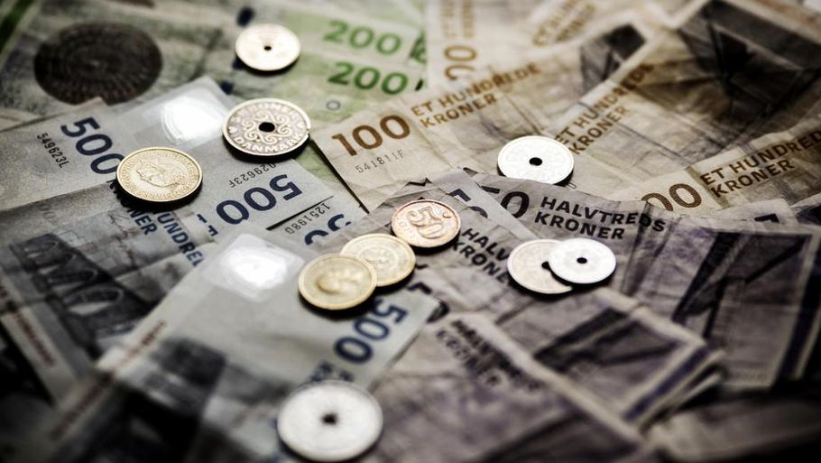 Penge på vej til en stor gruppe danskere. Foto: Lærke Posselt/Ritzau Scanpix