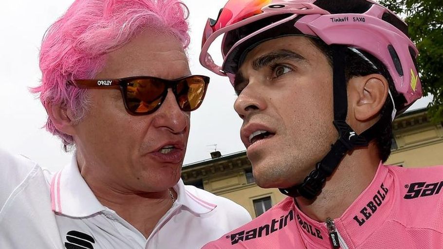 Tinkov og Contador sluttede bestemt ikke på god fod med hinanden. Foto: AP