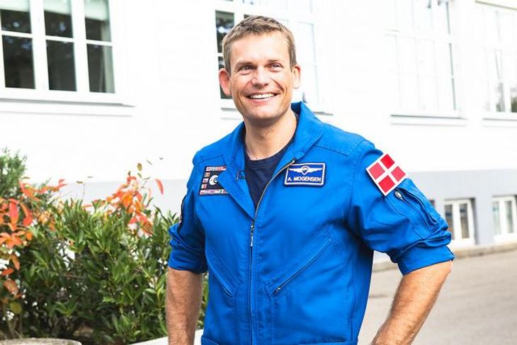 Andreas Mogensen forklarer, at man ikke skal være i ekstremt god form for at være astronaut. Man skal være i god form og sund og rask (Foto: Maja Giannoccaro via Andreas Mogensen)