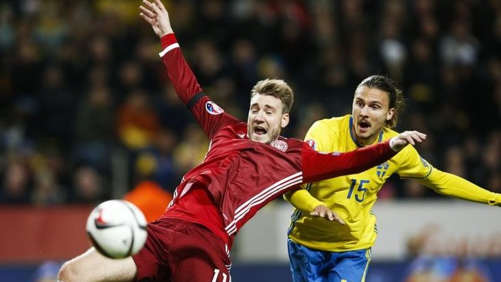 Danmark skal igen møde Sverige på Friends Arena. Foto: Gregers Tycho