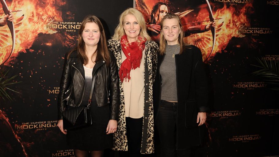 Helle Thorning-Schmidt var i biffen med sine to døtre, Camilla og Johanna. (Foto: Rumle Skafte)