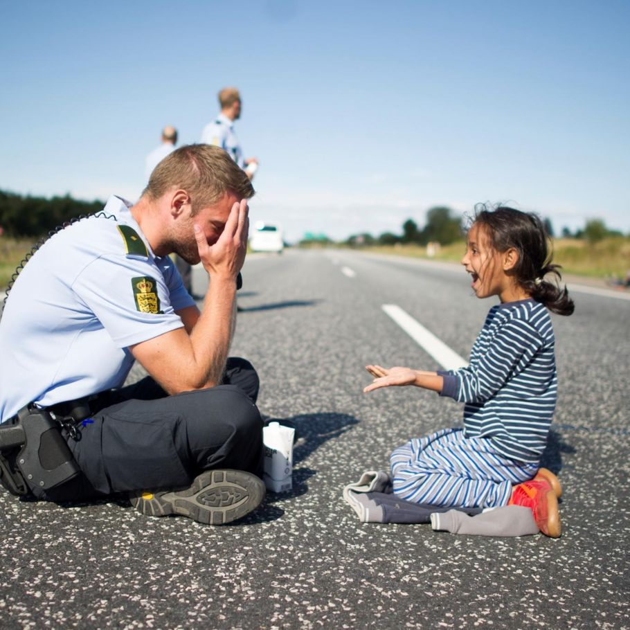 Pigen på motorvejen Her er hun i dag