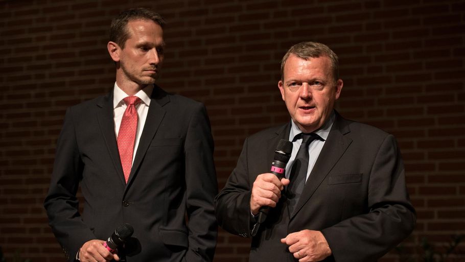 Venstres udynamiske duo under 'formandsopgøret' i Odense for fire år siden.
