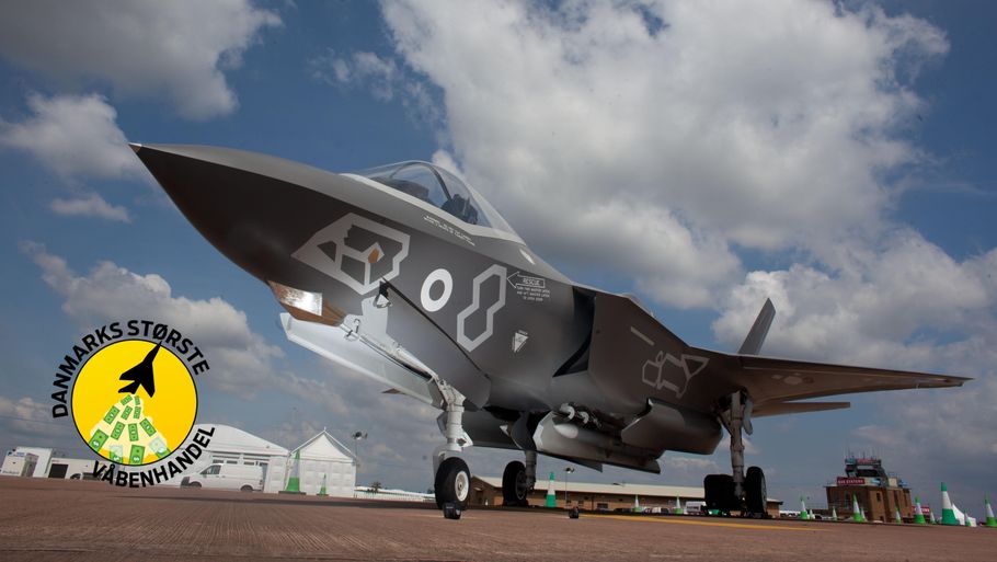 Imponerende ser den ud, men den larmer som et ondt år. En F-35 larmer dobbelt så meget som en F-16. (Foto: Lockheed Martin)