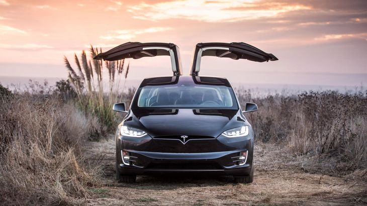 Teslas SUV hedder Model X. Den er bilen, alle gerne vil slå. (Foto: PR)