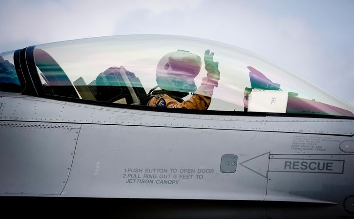 Danmark har to gange sat F-16-fly ind i kampen mod Islamisk Stat. Foto: Anders Brohus