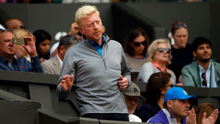 Boris Becker svarer tilbage, eftere han onsdag blev begæret konkurs. Foto: AP/Alastair Grant.