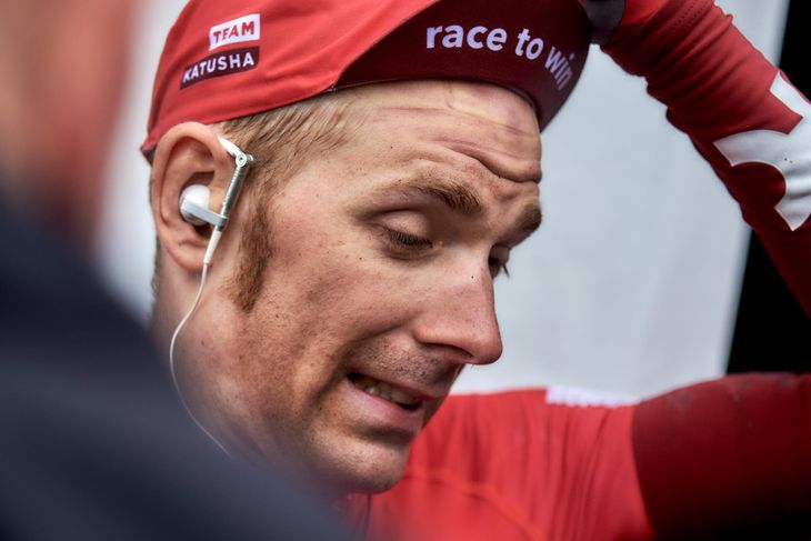 Michael Mørkøv har konstateret, at flere hold har vist interesse for ham som såkaldt 'leadout'-rytter - en rytter, der kører en sprinter frem i opløbet - og klassikerrytter. Foto: Claus Bonnerup.