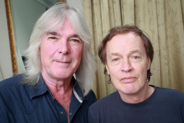 Cliff Williams og Angus Young anno 2014 - nu har bassisten også forladt AC/DC. Foto: AP