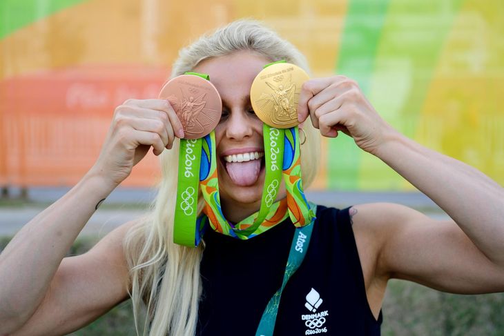 Pernille Blume vandt på guld og bronze ved OL. Foto: Tariq Mikkel Khan