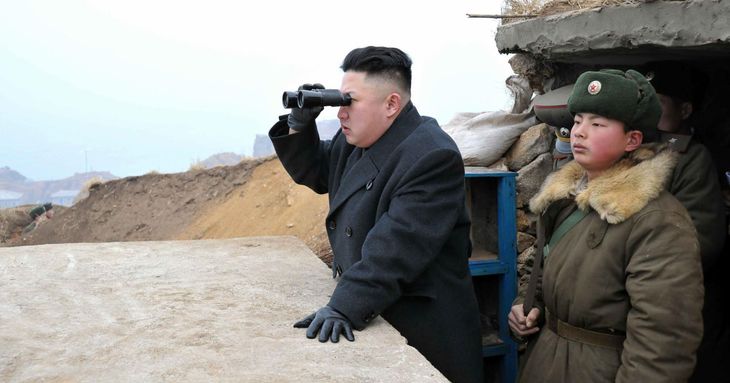 Den nordkoreanske diktator Kim Jong Un. (Foto: AP)