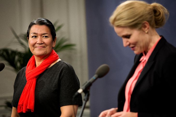 Ved Grønlands Landstingsvalg i  2013 fik Aleqa Hammond flest personlige stemmer. Det blev en jordskredssejr for hende og det socialdemokratiske parti Siumut. Året efter måtte hun gå af. I dag er hun valgt til Folketinget. Polfoto